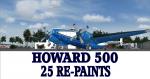 Howard 500 Package with 25 Liveries (fixed)